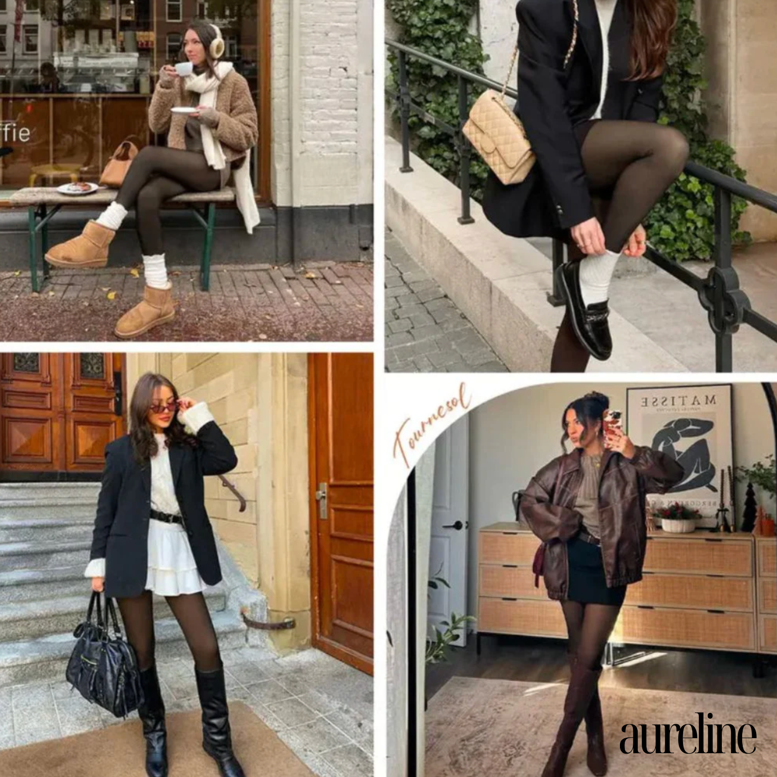 Magic Sculpt - Leotardos polares premium 4 en 1